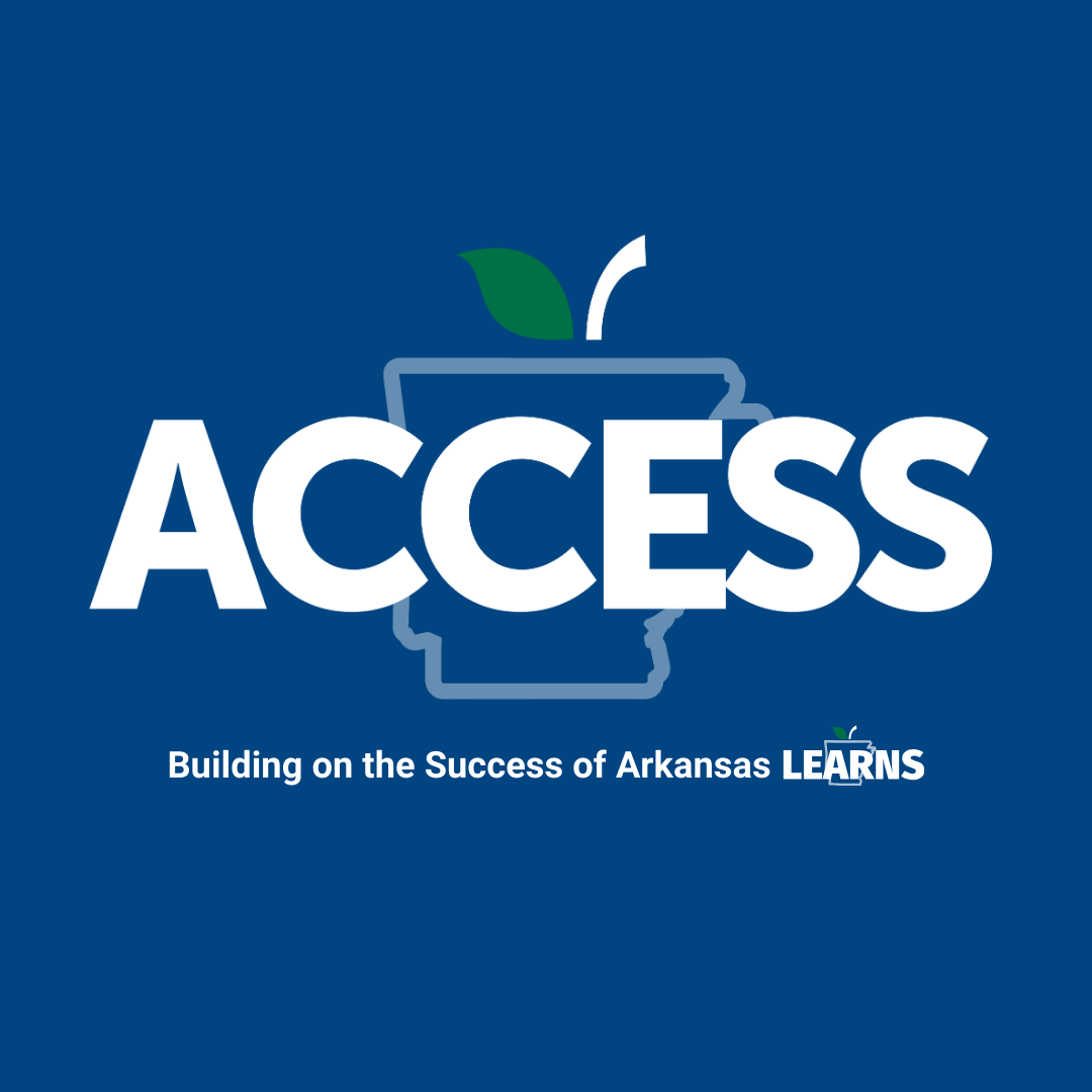 Arkansas ACCESS logo with subheading that reads, 