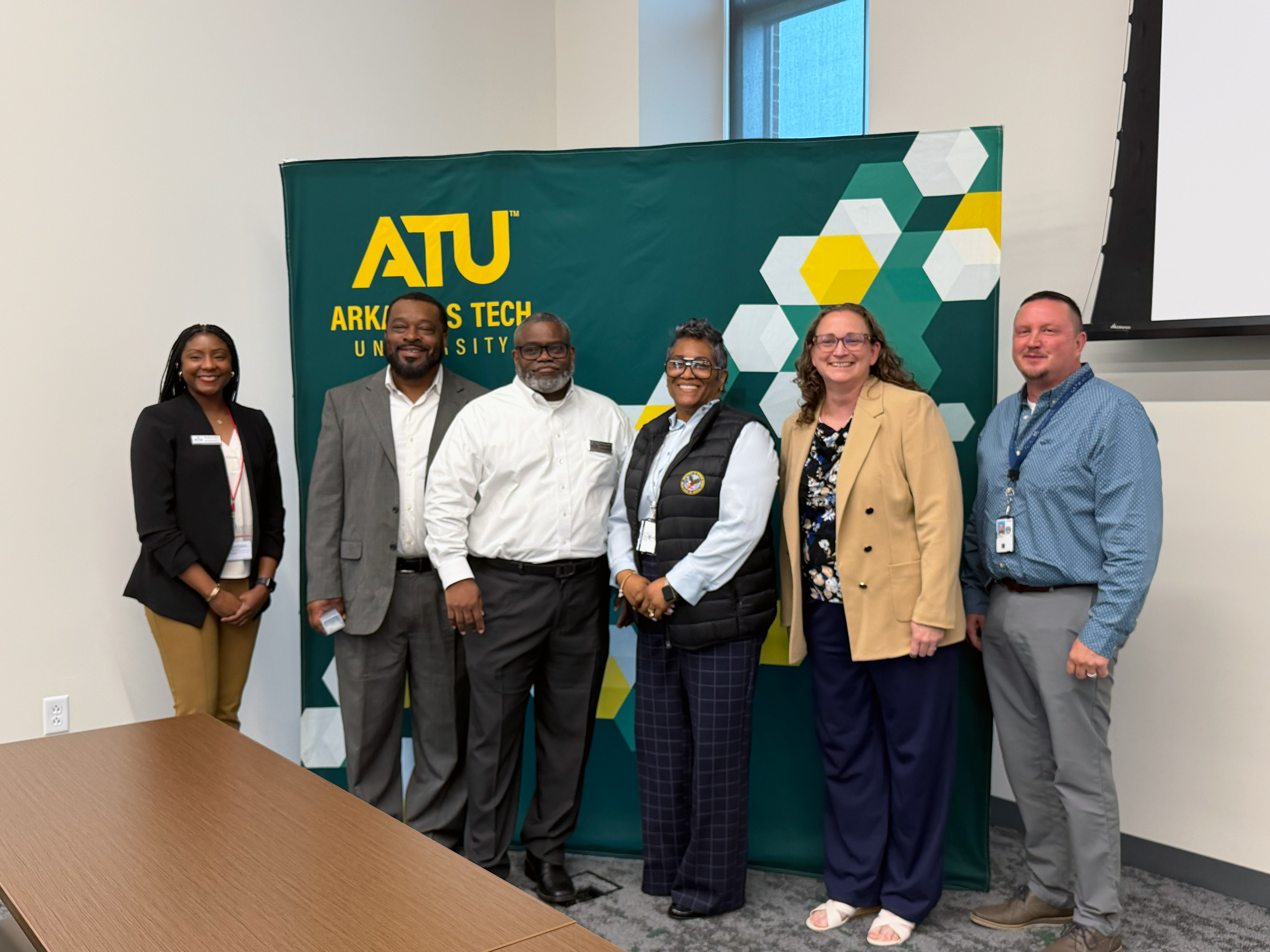 Photo from left to right: Felexia Aaron (SAA), Bill Dedner (SAA Manager), Carlton Lawyer (SAA), Carmisha Ragsdale (ELR), Linda Cole (SCLS), Nathan Davidson (ECSS)