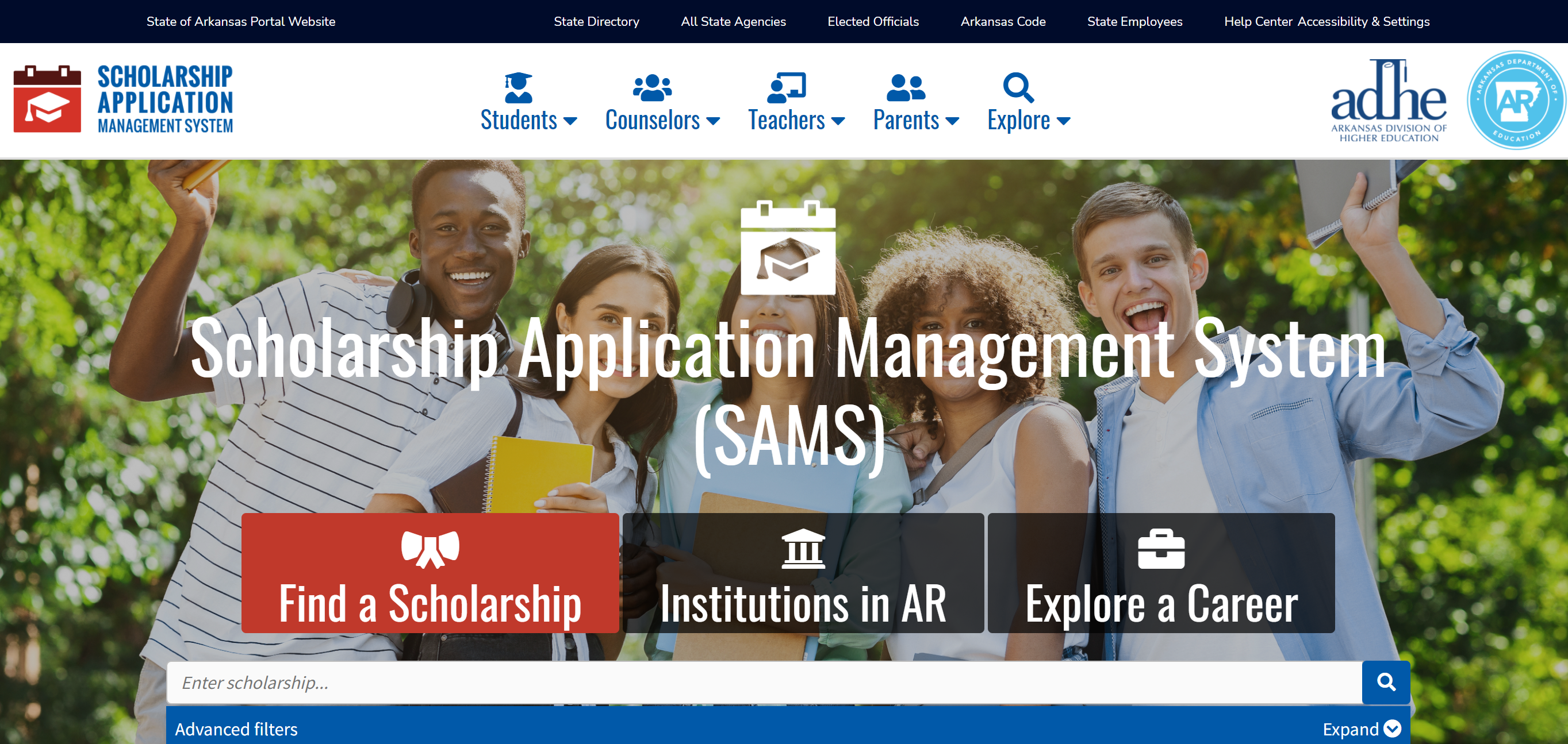 Scholarship Application Management System